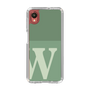 Slim Protection Case［ Original - initial two tone - W green ］