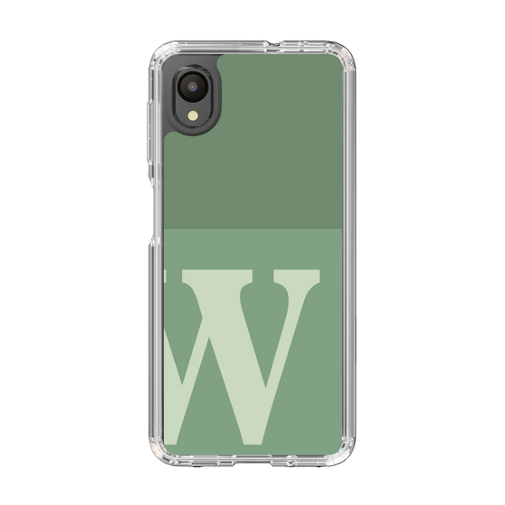 Slim Protection Case［ Original - initial two tone - W green ］