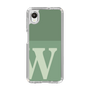 Slim Protection Case［ Original - initial two tone - W green ］