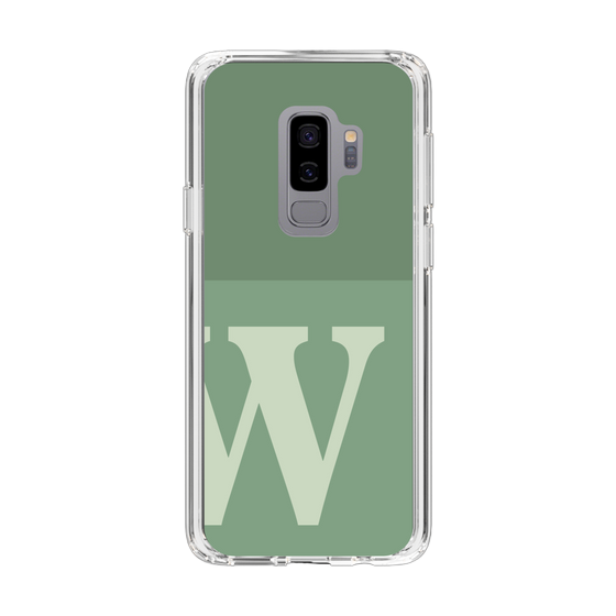 Slim Protection Case［ Original - initial two tone - W green ］