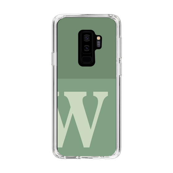Slim Protection Case［ Original - initial two tone - W green ］