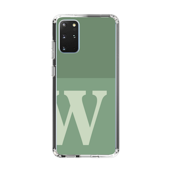Slim Protection Case［ Original - initial two tone - W green ］