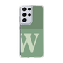 Slim Protection Case［ Original - initial two tone - W green ］