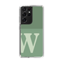 Slim Protection Case［ Original - initial two tone - W green ］