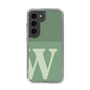 Slim Protection Case［ Original - initial two tone - W green ］