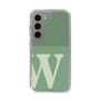 Slim Protection Case［ Original - initial two tone - W green ］