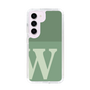 Slim Protection Case［ Original - initial two tone - W green ］