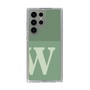 Slim Protection Case［ Original - initial two tone - W green ］