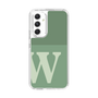 Slim Protection Case［ Original - initial two tone - W green ］