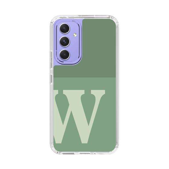 Slim Protection Case［ Original - initial two tone - W green ］