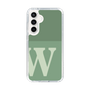 Slim Protection Case［ Original - initial two tone - W green ］
