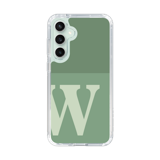 Slim Protection Case［ Original - initial two tone - W green ］