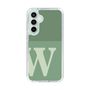 Slim Protection Case［ Original - initial two tone - W green ］