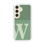 Slim Protection Case［ Original - initial two tone - W green ］
