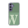 Slim Protection Case［ Original - initial two tone - W green ］