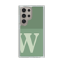 Slim Protection Case［ Original - initial two tone - W green ］