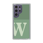 Slim Protection Case［ Original - initial two tone - W green ］