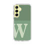 Slim Protection Case［ オリジナル - initial two tone - W green ］