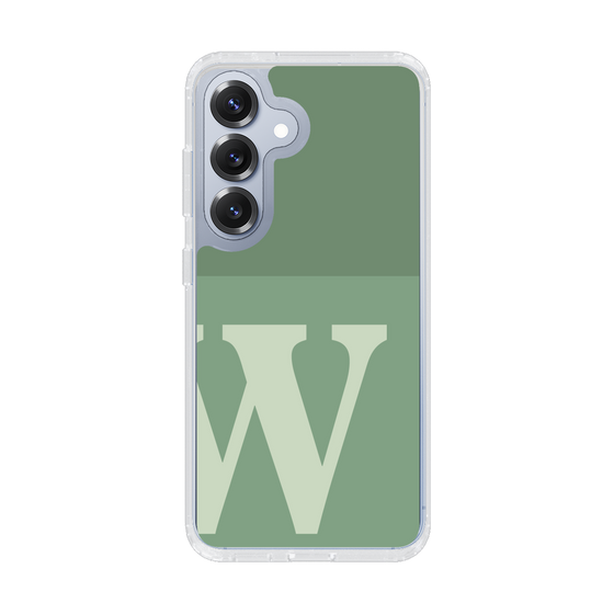 Slim Protection Case［ Original - initial two tone - W green ］