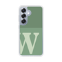 Slim Protection Case［ Original - initial two tone - W green ］