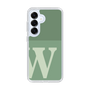 Slim Protection Case［ Original - initial two tone - W green ］