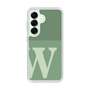 Slim Protection Case［ Original - initial two tone - W green ］