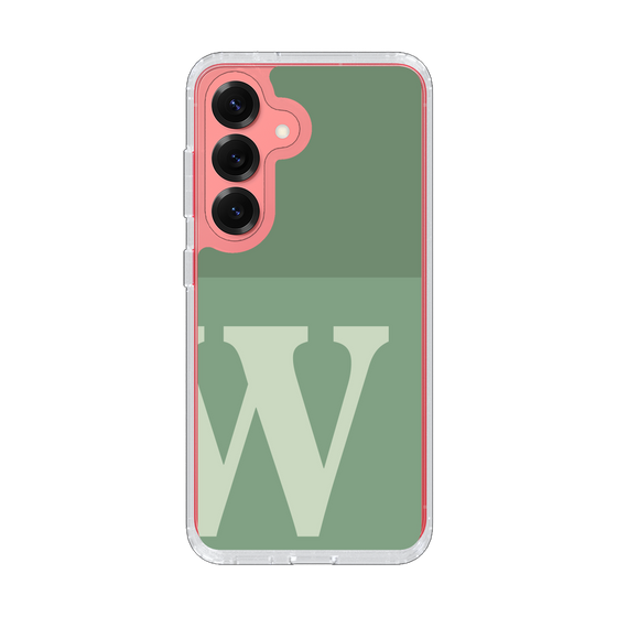 Slim Protection Case［ Original - initial two tone - W green ］