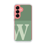 Slim Protection Case［ Original - initial two tone - W green ］
