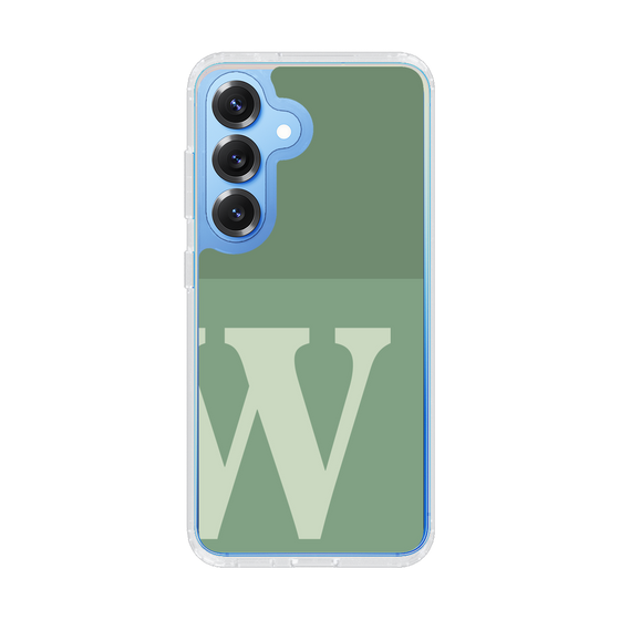 Slim Protection Case［ Original - initial two tone - W green ］