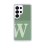 Slim Protection Case［ Original - initial two tone - W green ］