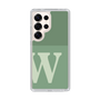 Slim Protection Case［ Original - initial two tone - W green ］