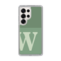 Slim Protection Case［ Original - initial two tone - W green ］