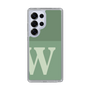 Slim Protection Case［ Original - initial two tone - W green ］