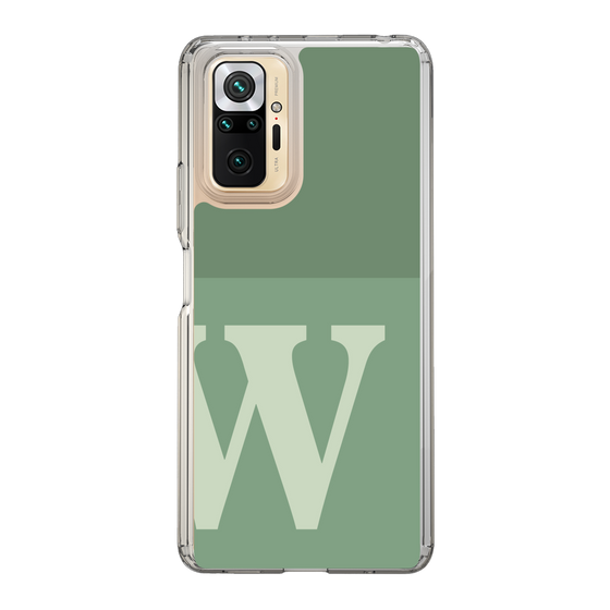 Slim Protection Case［ Original - initial two tone - W green ］
