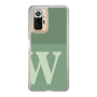 Slim Protection Case［ Original - initial two tone - W green ］