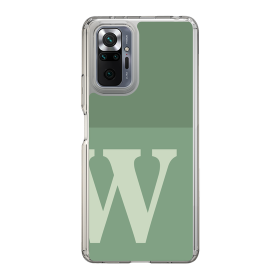 Slim Protection Case［ Original - initial two tone - W green ］
