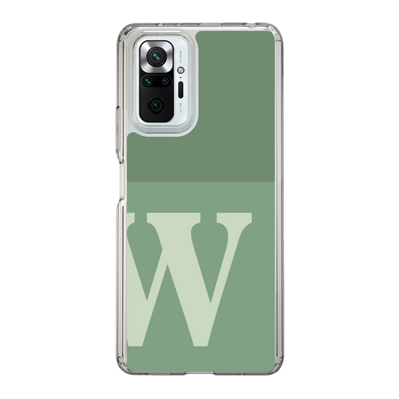 Slim Protection Case［ Original - initial two tone - W green ］