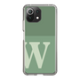 Slim Protection Case［ Original - initial two tone - W green ］