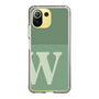 Slim Protection Case［ Original - initial two tone - W green ］
