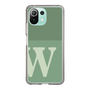 Slim Protection Case［ Original - initial two tone - W green ］