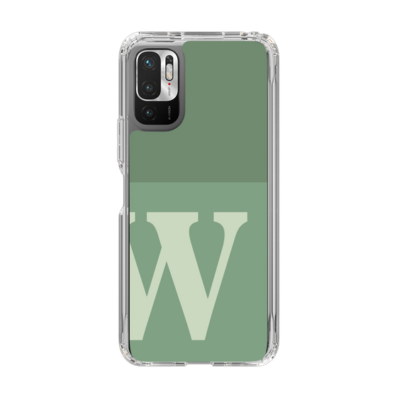 Slim Protection Case［ Original - initial two tone - W green ］