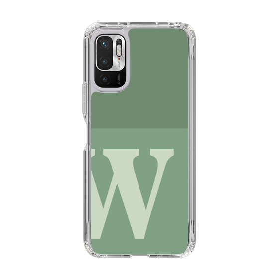 Slim Protection Case［ Original - initial two tone - W green ］