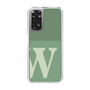 Slim Protection Case［ Original - initial two tone - W green ］