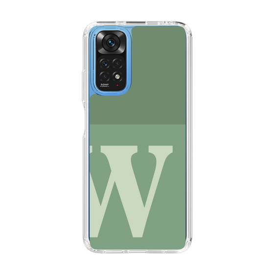 Slim Protection Case［ Original - initial two tone - W green ］