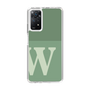 Slim Protection Case［ Original - initial two tone - W green ］