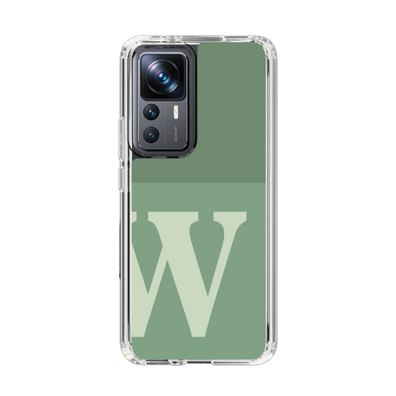 Slim Protection Case［ Original - initial two tone - W green ］