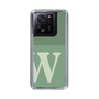 Slim Protection Case［ Original - initial two tone - W green ］