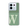 Slim Protection Case［ Original - initial two tone - W green ］