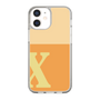 Slim Protection Case［ Original - initial two tone - X orange ］