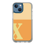 Slim Protection Case［ Original - initial two tone - X orange ］